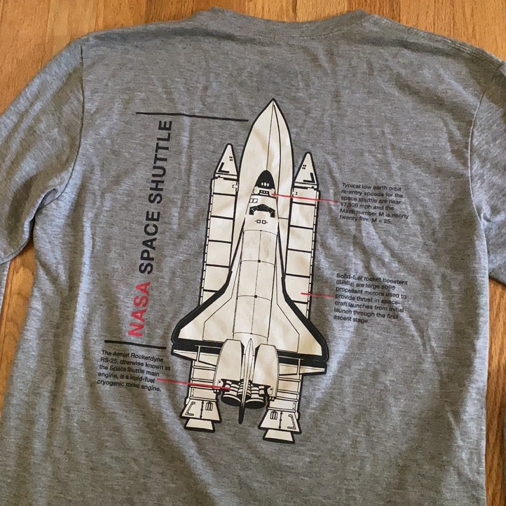 Nasa graphic long sleeve t-shirt